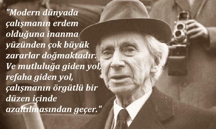 Bertrand Russell’dan insanlığa dair akılcı sözler