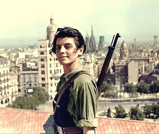 Direnişçi Marina Ginestà / Yelda Karataş